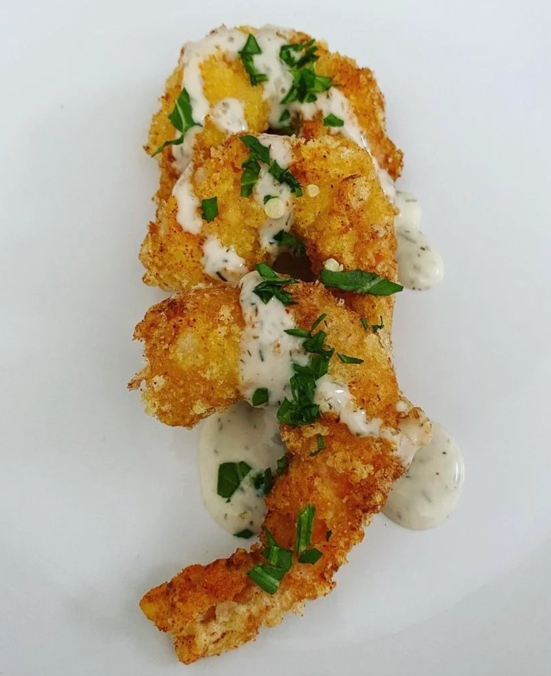 Puffcorn Shrimp by @cookn.create