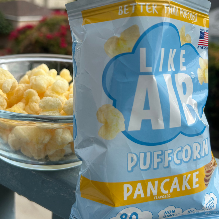 Pancake Puffcorn Single Serve  - 15 bags - Like Air Puffcorn